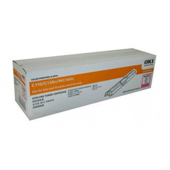 OKI C110 MAGENTA TONER 1500pgs 44250702 ( ITEM NO : OKI C110 MA )