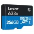 Lexar 633X microSDXC 256GB High-Performance A1 U3 UHS-I Memory Cards with SD Adapter (up to 95MB/s Read, Write 45MB/s)