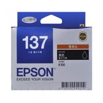 Epson 137 Black Double Pack (T137193)