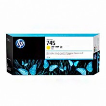 HP 745 300-ml DesignJet Yellow Ink Cartridge (F9K02A)