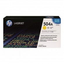 HP 504A Yellow LaserJet Toner Cartridge (CE252A)