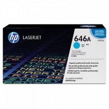 HP 646A Cyan LaserJet Toner Cartridge (CF031A)