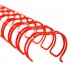 M-Bind Double Wire Bind 3:1 A4 - 1/4"(6.9mm) X 34 Loops, 100pcs/box, Red