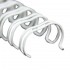 M-Bind Double Wire Bind 2:1 A4 - 1-1/4"(32mm) X 23 Loops, 30pcs/box, White