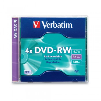 Verbatim DVD-RW 4.7gb 120min Casing (1pc)