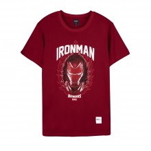 Avengers: Endgame Series Iron Flame Tee (Red, Size S)