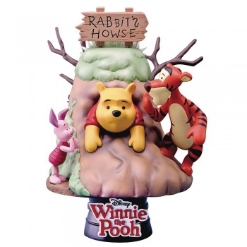 Disney Diorama D-Select Series Exclusive 6-Inch Statue - Winnie The Pooh (DS-006)