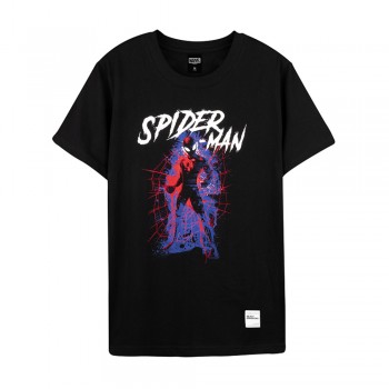 Spider-Man Series Spider Mind Tee (Black, Size L)