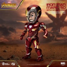 Beast Kingdom EAA-070SP Avengers: Infinity War Iron Man Mark L (Battle Damaged Version) Egg Attack Action