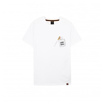 Disney Classic Series: Chip'n'Dale Pocket Tee (White, XL)