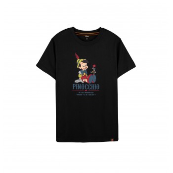 Disney Classic Series: Pinocchio Tee (Black, S)