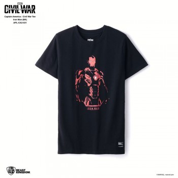 Marvel Captain America: Civil War Tee Iron Man - Black, Size S (APL-CA3-031)