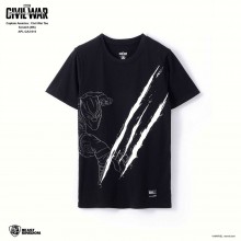 Marvel Captain America: Civil War Tee Scratch - Black, Size XS (APL-CA3-014)