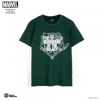 Marvel: Marvel Kawaii Tee Guardians Of The Galaxy - Green, Size XS (APL-MK-TEE-006)