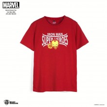 Marvel: Marvel Kawaii Tee Iron Man - Red, Size L (APL-MK-TEE-001)