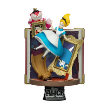 Beast Kingdom DS-077 Story Book Series Alice in Wonderland Diorama Stage D-Stage Figure Statue