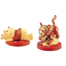 Beast Kingdom MEA-020SP Winnie the Pooh Series: Chinese New Year Ver. Mini Egg Attack Figure