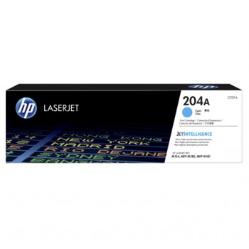 HP 204A Cyan LaserJet Toner Cartridge