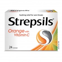 Strepsils Orange with Vitamin C 24s